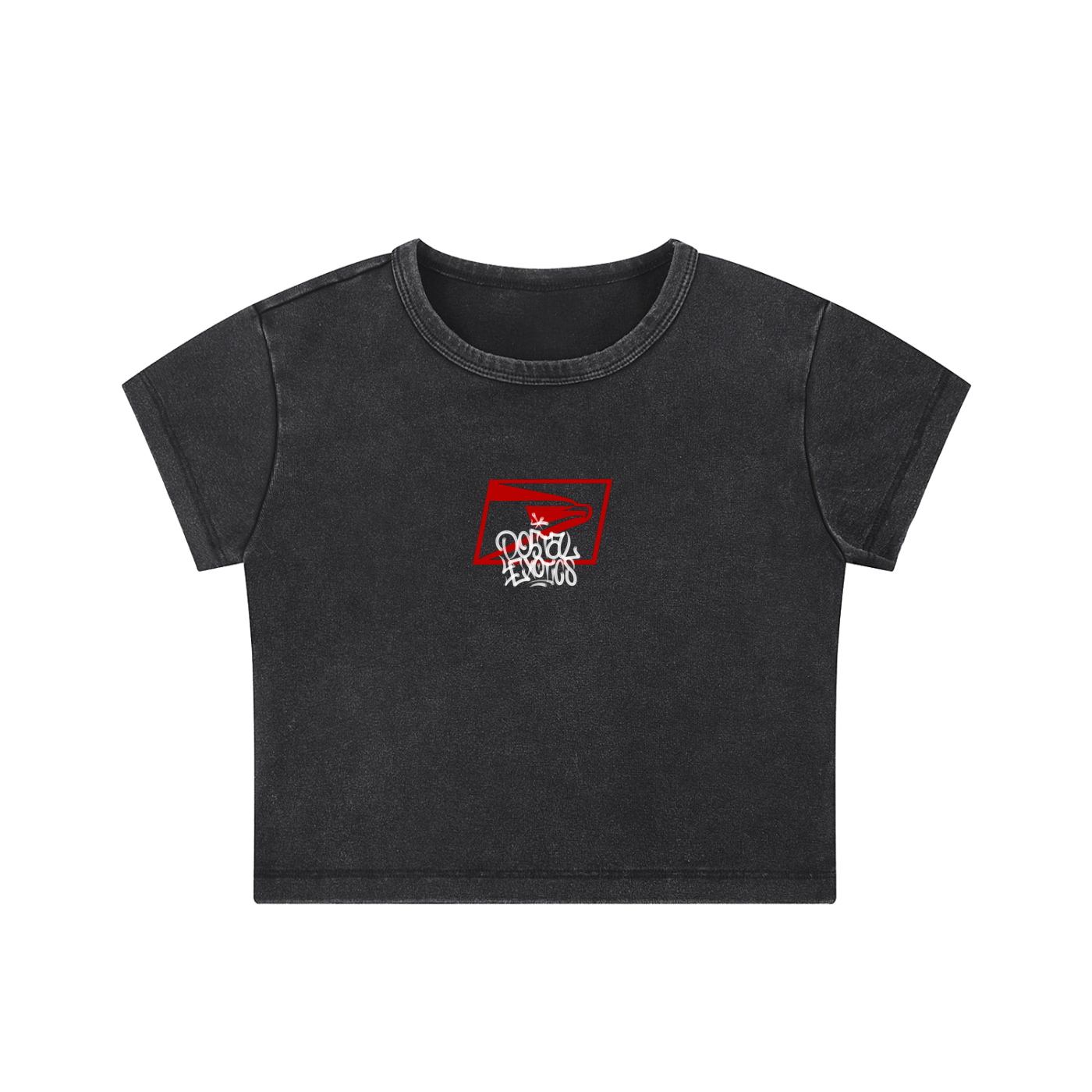 Snow Washed Crop Top