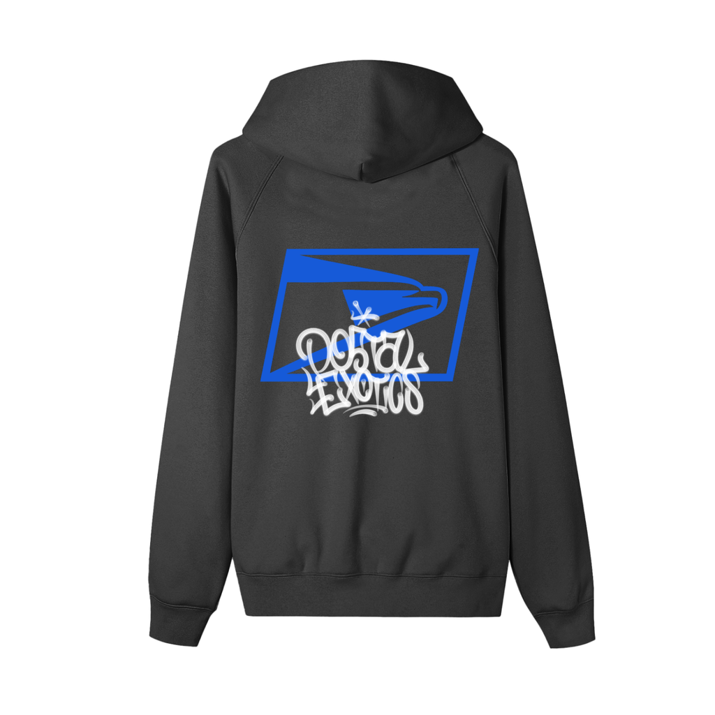 Graffiti style postal exotics Zip-up Fleece Hoodie