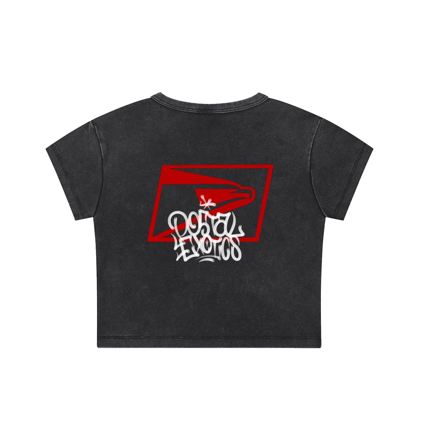 Snow Washed Crop Top